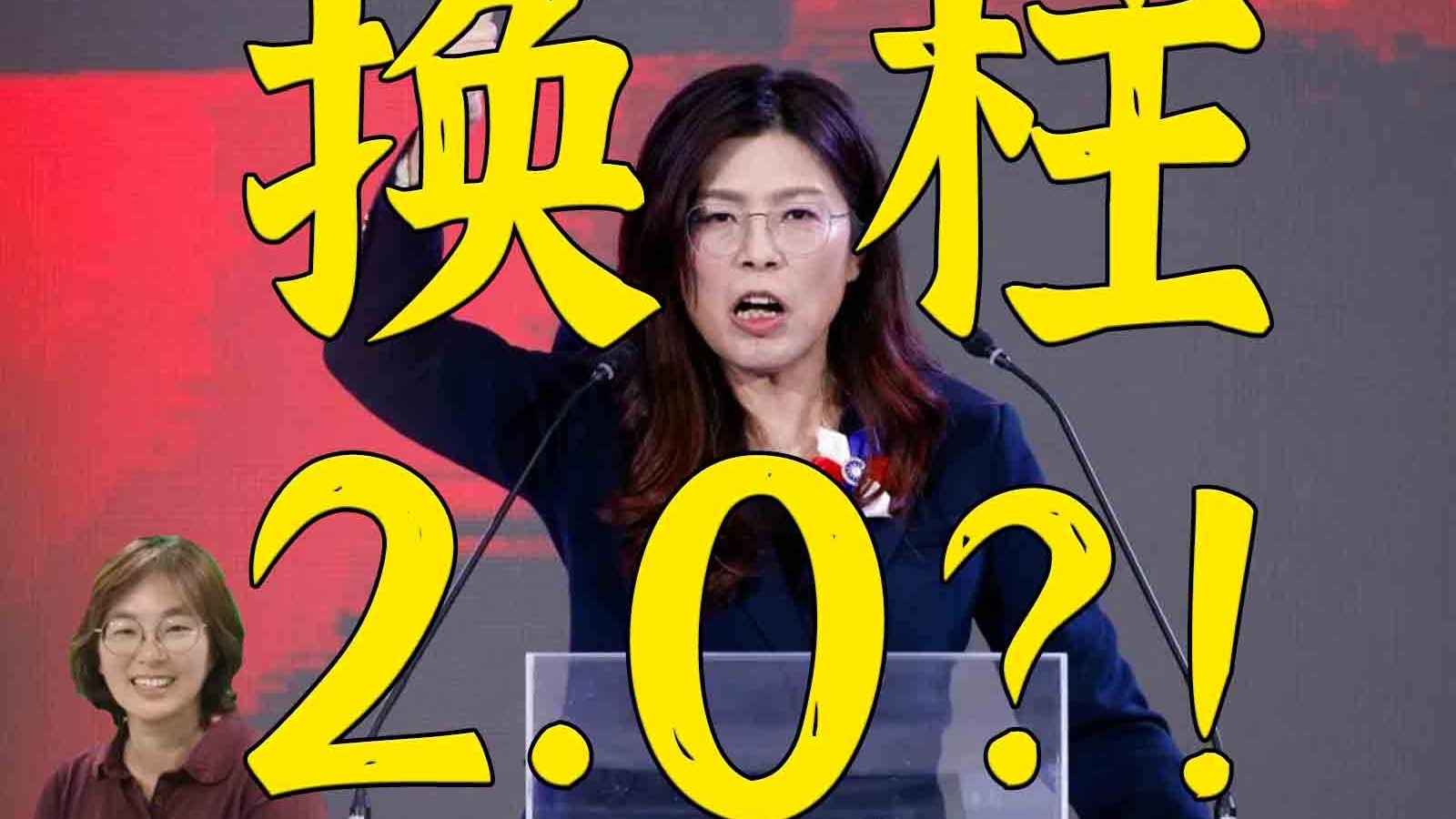 与台知名博主噜噜（恭贺冻蒜）锐评郑丽文的内忧外患