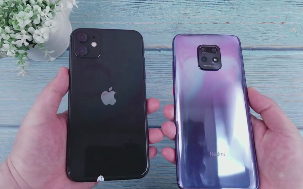 1599提前體驗紅米10x對比iphone11這差距不能忍