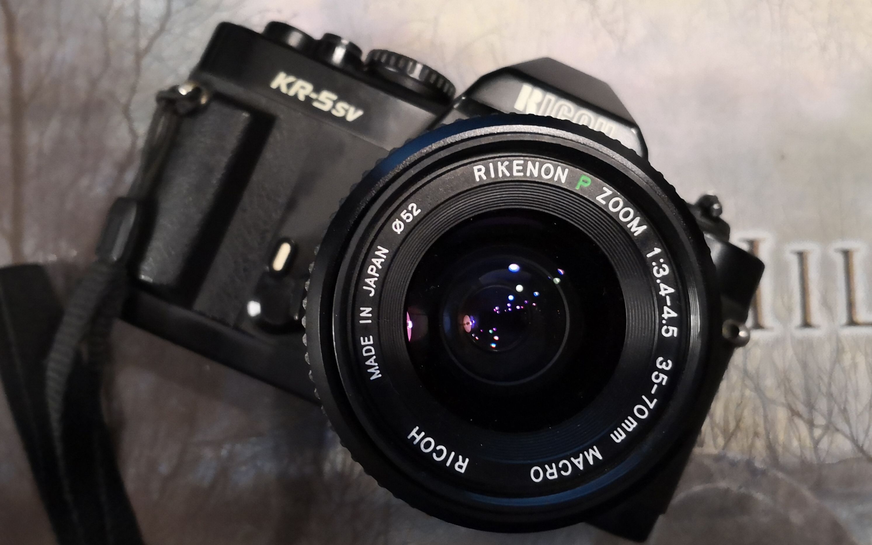 【viewfinder #1】理光kr5sv相机