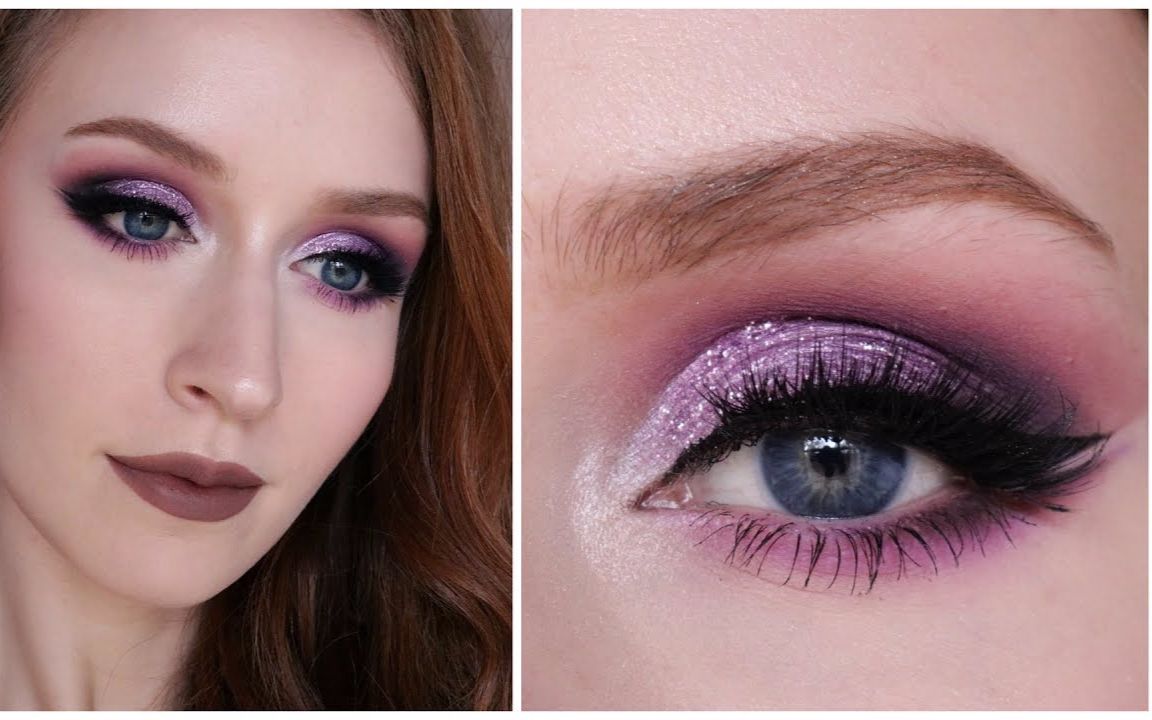 kaylahagey紫色烟熏妆78