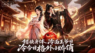 错换身体冷面王爷今日格外娇俏(106集)动漫AI短剧