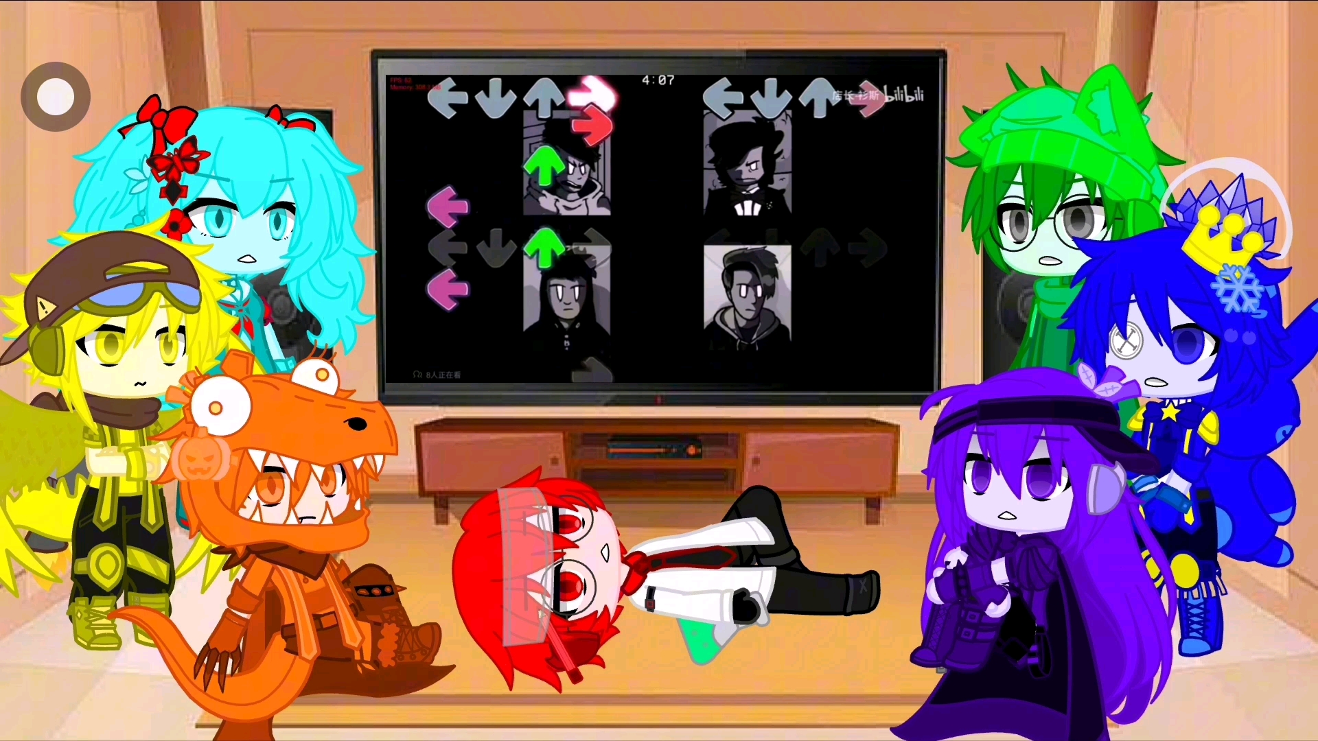 加查俱乐部彩虹朋友反应视频(粉丝投稿)