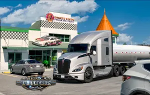 Download Video: 《美洲卡车模拟》从牧场里送一车鲜奶到林肯去 | American Truck Simulator