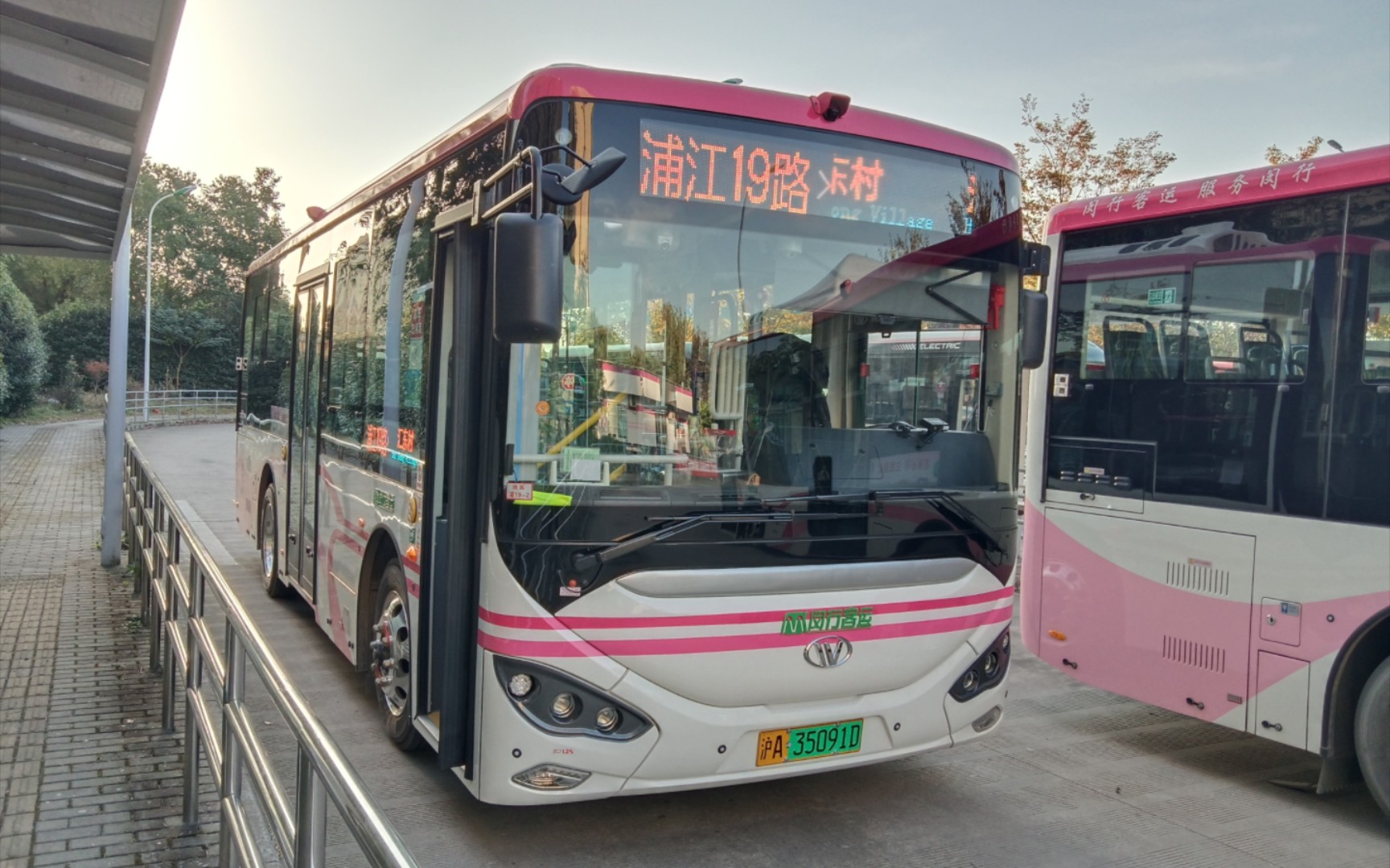 [上海公交](闵行客运)浦江19路原声原速pov 汇东村双向