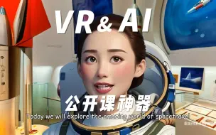 Скачать видео: 公开课神器！我用VR+AI做了情境导入，种下一颗航天强国种子