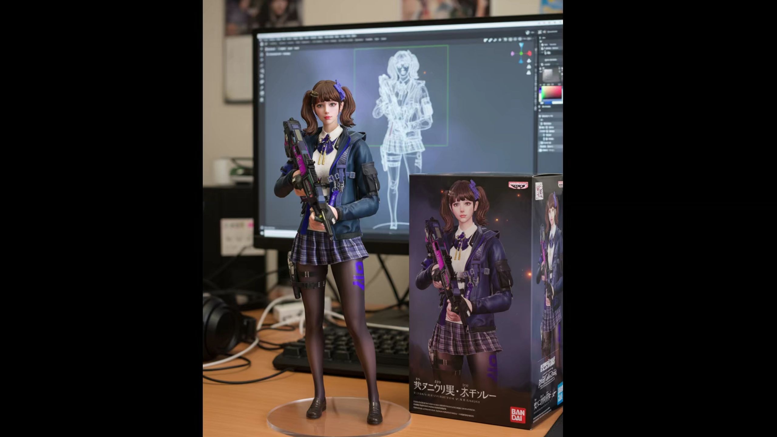 cfhd 3d手办大模型 你们的老婆关小雨 云悠悠 疯狂宝贝兔女郎