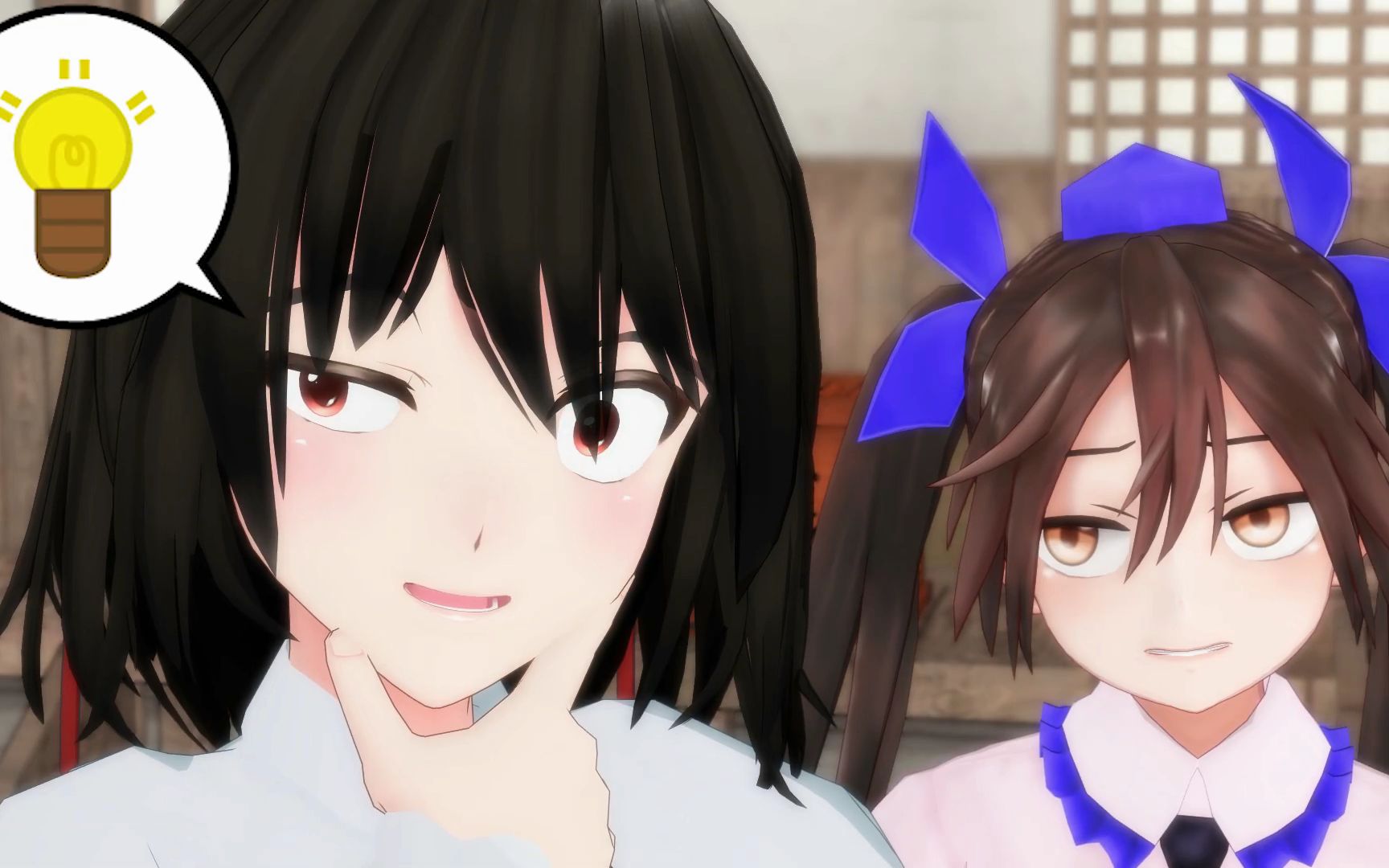 【东方mmd】 文文的独家新闻get大作战 捏造【强烈推荐】1080p_哔哩哔