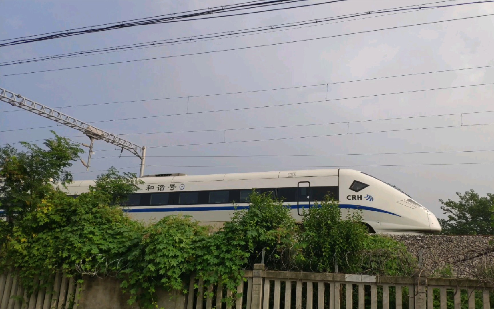 [宁启铁路]9月17日摄 d3125 淮安东—深圳北 crh1b-1076
