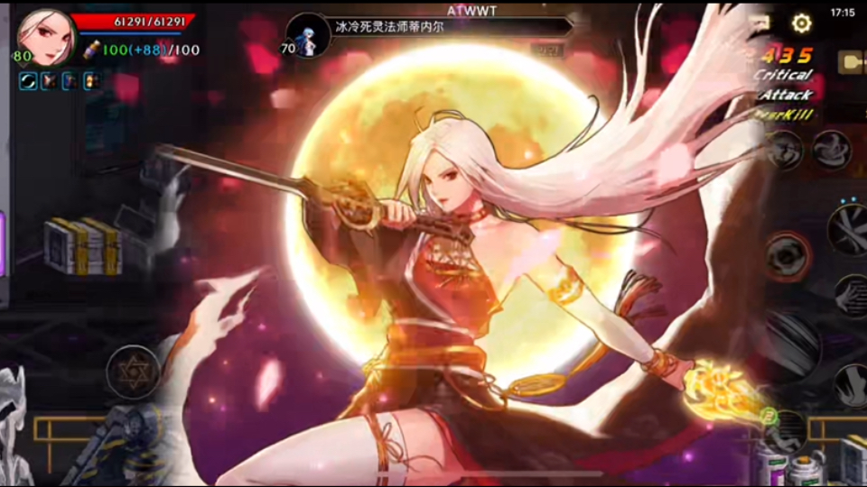 dnf手游女鬼剑二觉展示,不需要加速器的韩服汉化版,评论区一起玩!