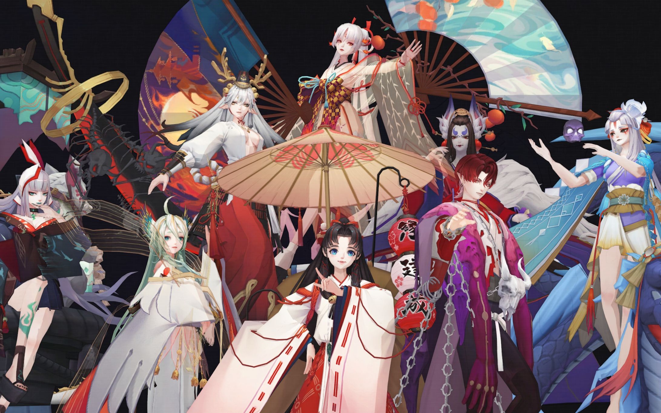 【阴阳师剧情mmd混剪】平安世界 阴阳师四周年生日快乐
