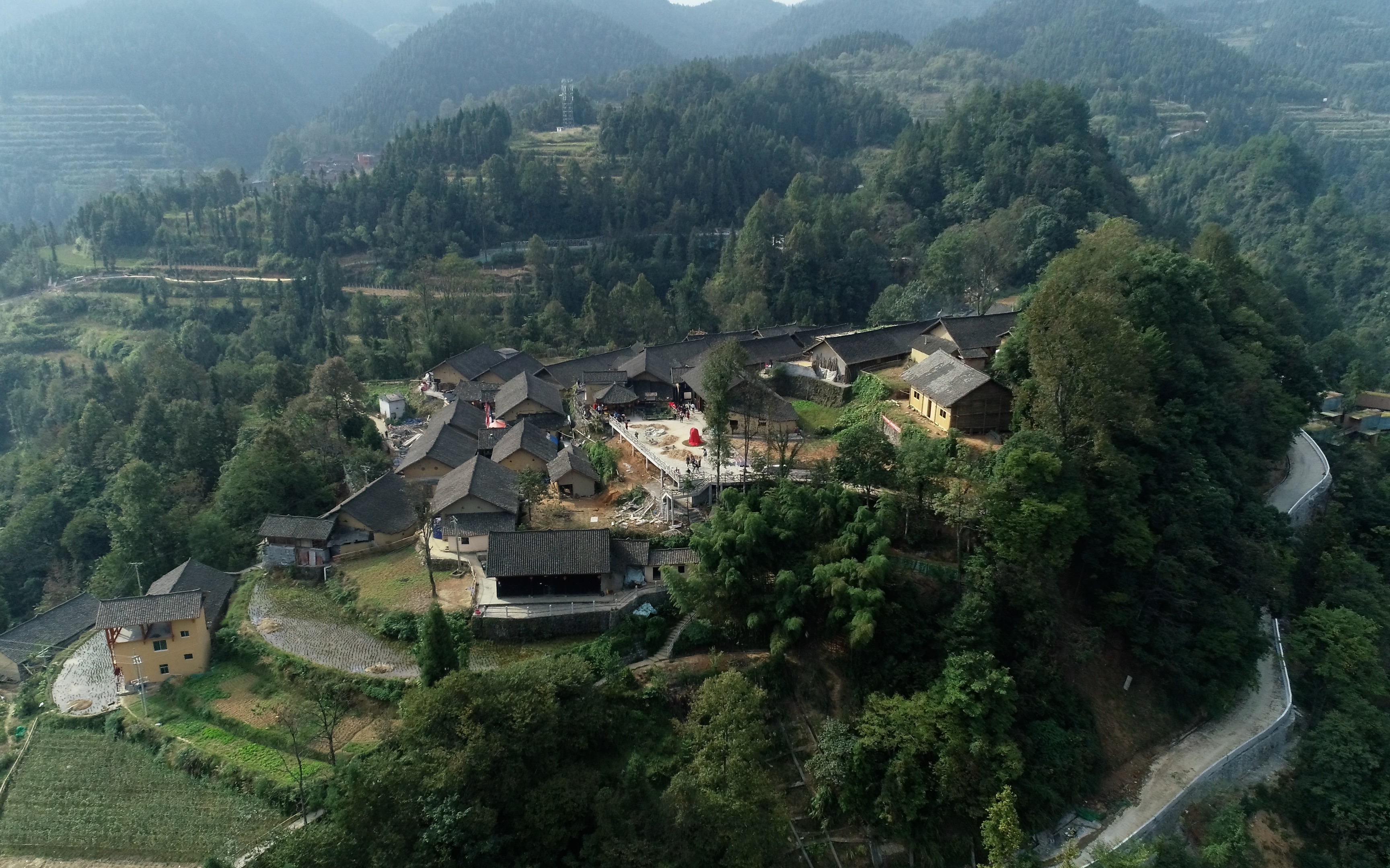 [图]湘西 十八洞 农村 山村 空境 自然风光