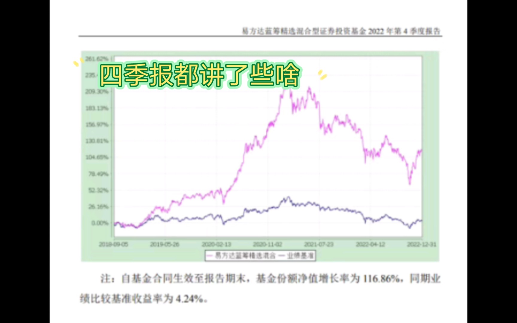 易方达蓝筹四季报都讲了些啥?哔哩哔哩bilibili