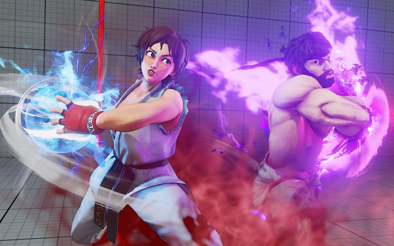 街霸5:师徒气功波 全新ca超必杀 降龙版