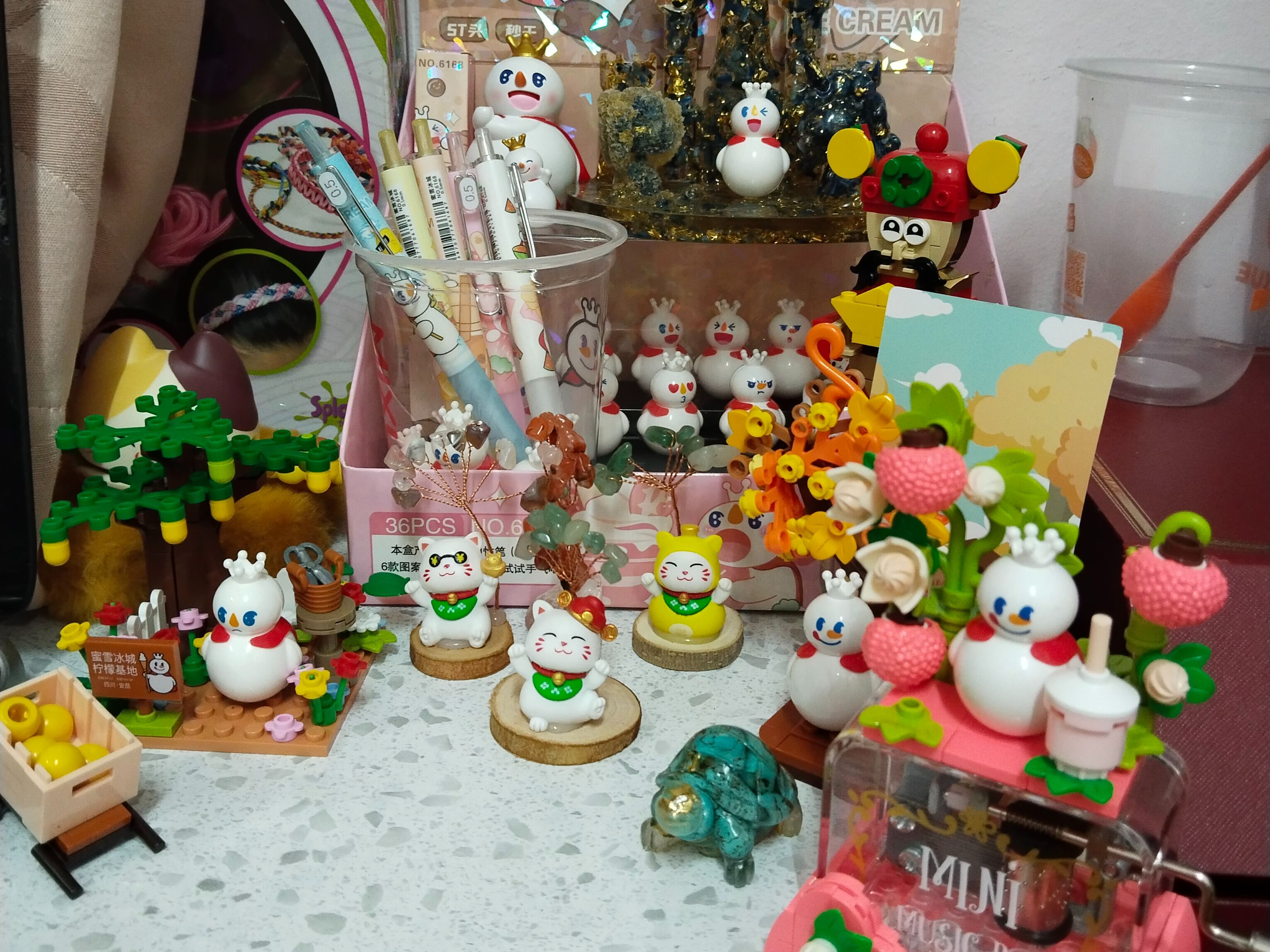 蜜雪冰城周边开箱 20240811