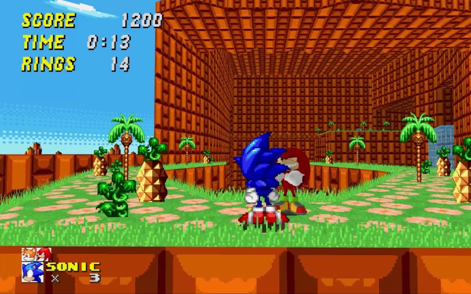 [图]Movie Sonic&Sonic Frontiers Recreated In SRB2!