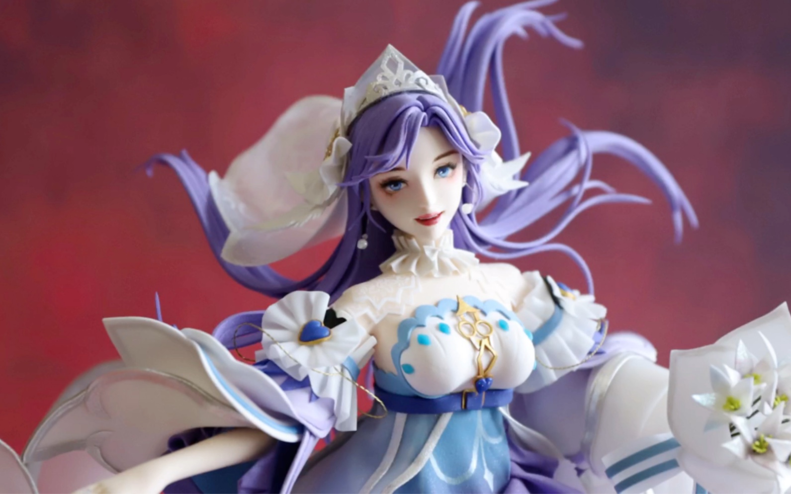 爆肝30天,终于做完了大乔挚爱花嫁手办