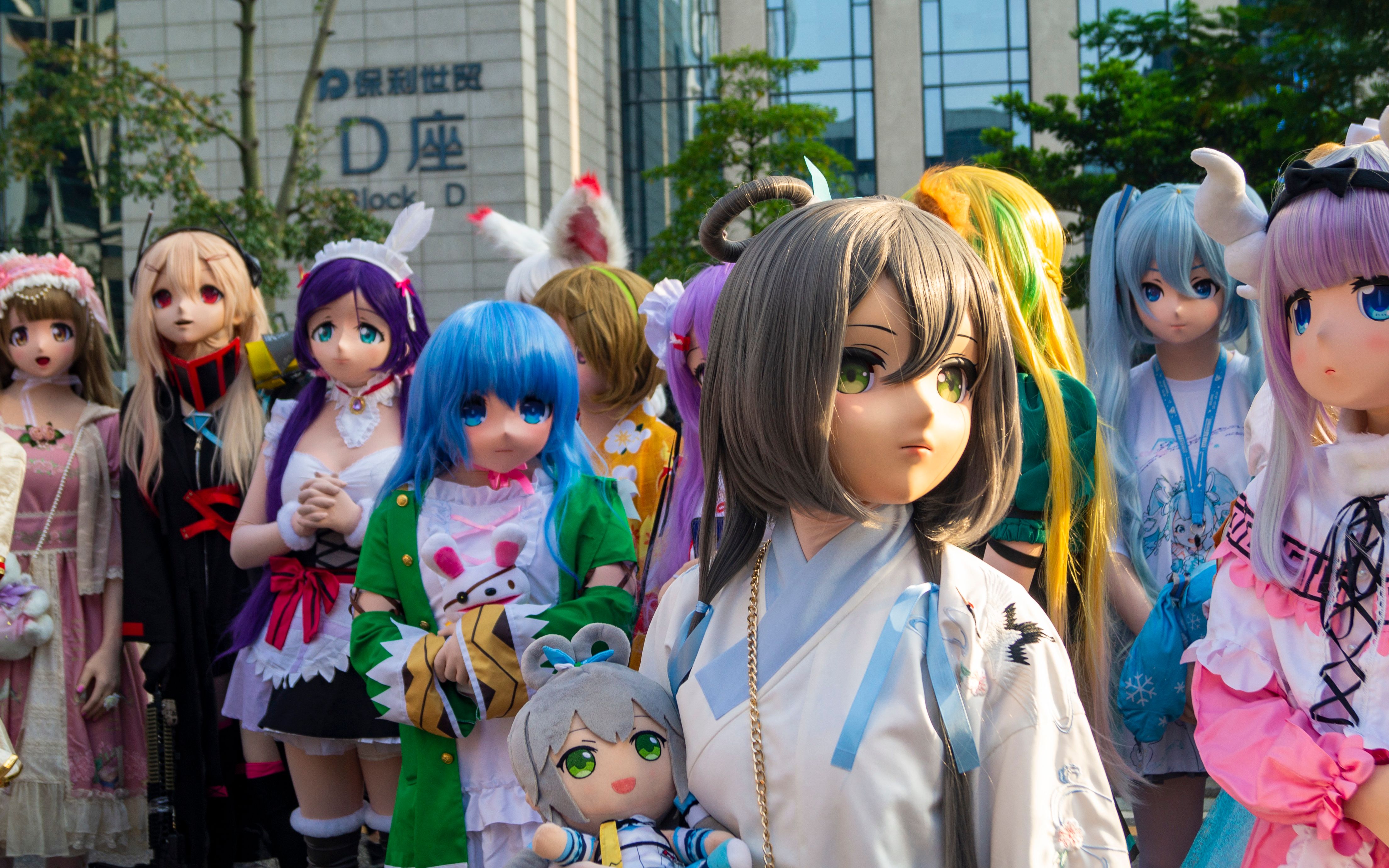 kigurumi番外篇(2/2)-广州cicf国庆漫展_哔哩哔哩_bilibili