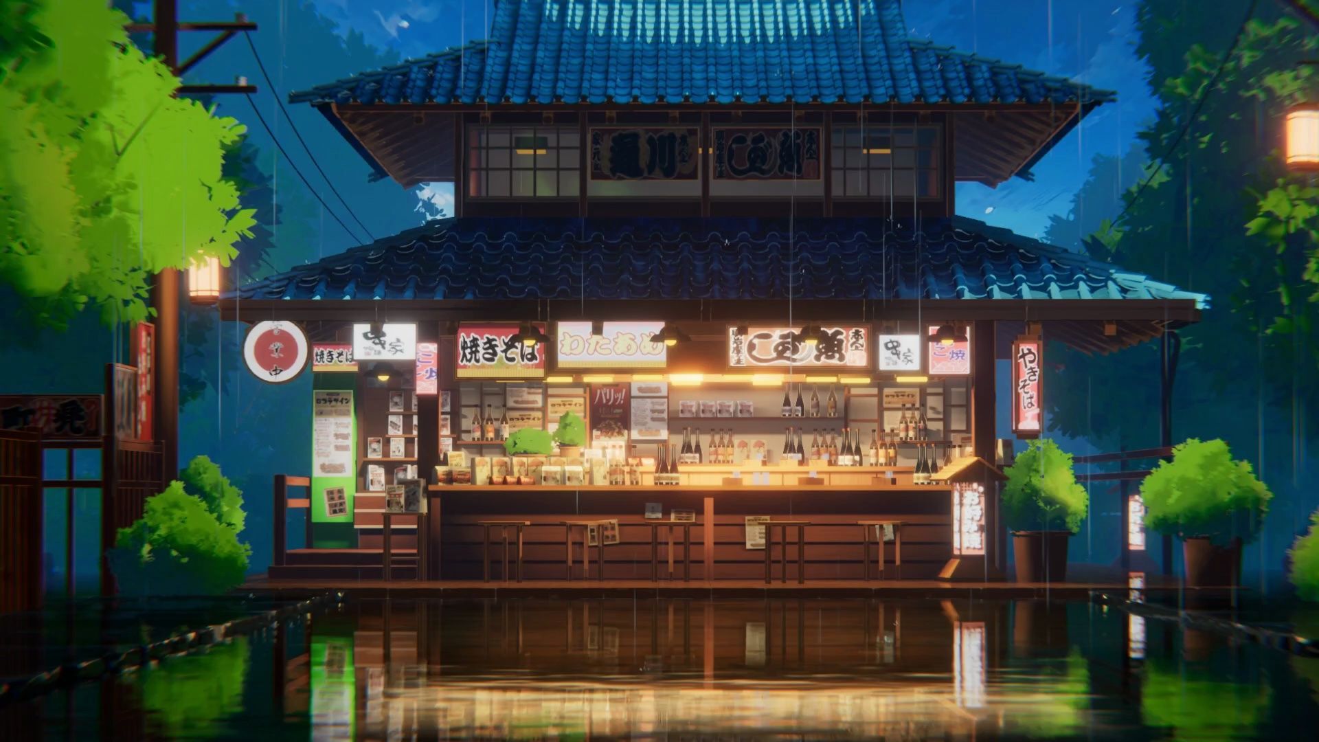 blender三渲二 日漫风格场景 集训营终