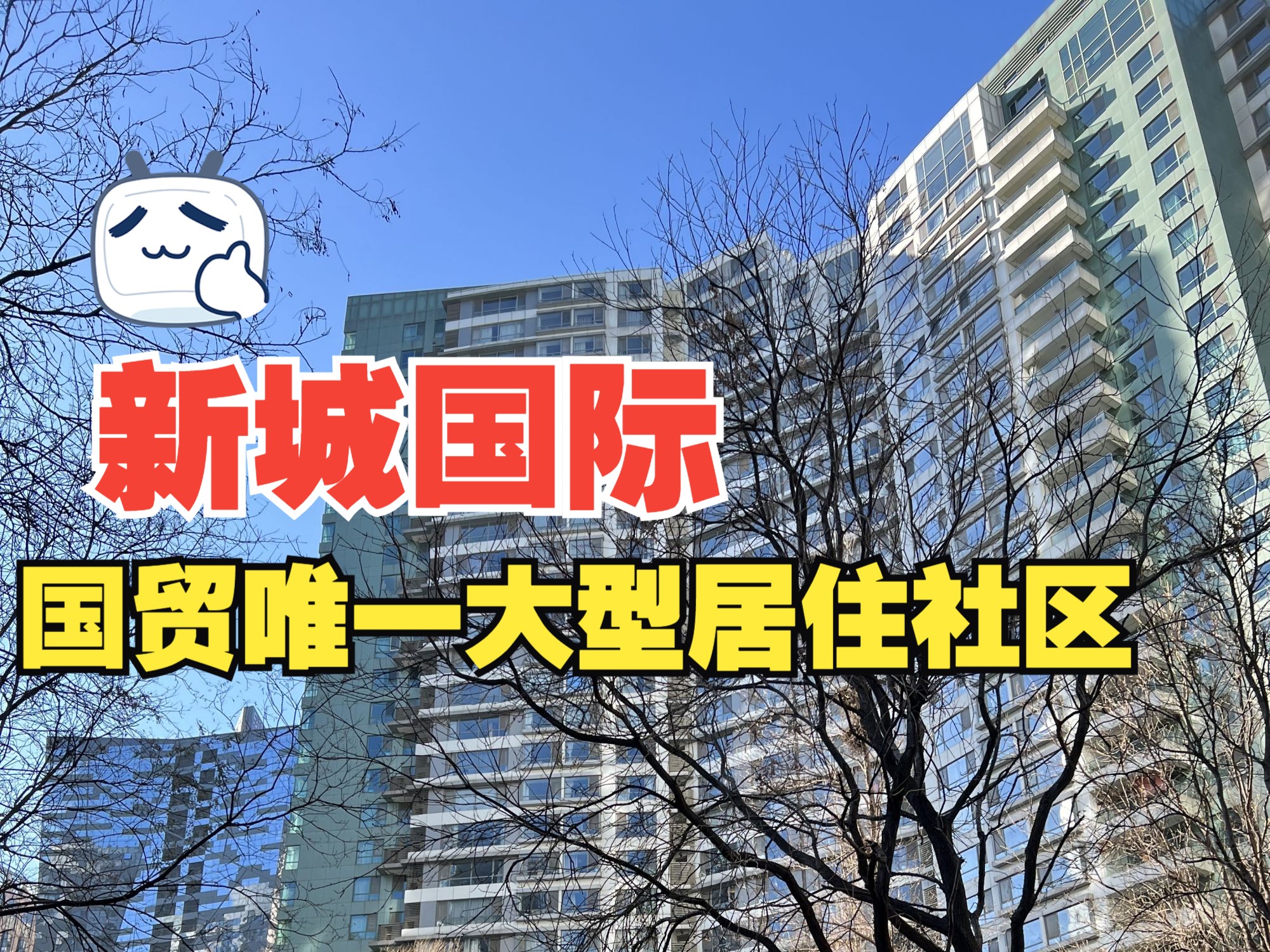 北京东三环内!唯一一个大型居住社区!哔哩哔哩bilibili