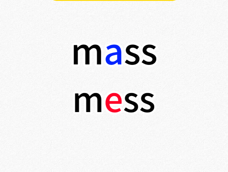 【一秒区分易混单词】mass&mess哔哩哔哩bilibili