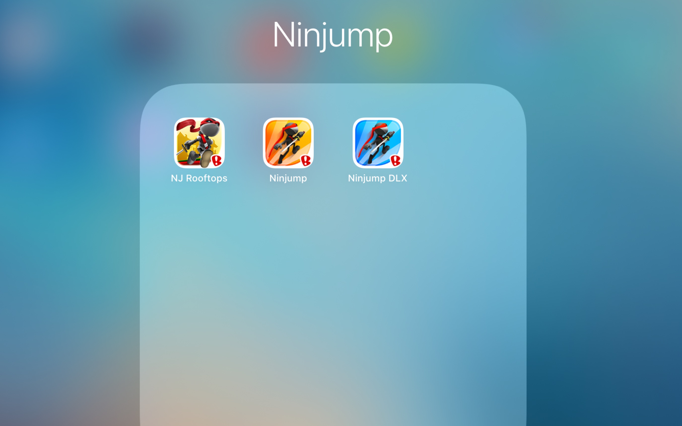 【iOS下架游戏】Ninjump(忍者跳跃)单机游戏热门视频