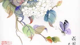 水彩搬运 绣球花 水彩风景篇 哔哩哔哩 つロ干杯 Bilibili 水彩搬运 绣球花 水彩风景篇 哔哩哔哩 つロ干杯 Bilibili