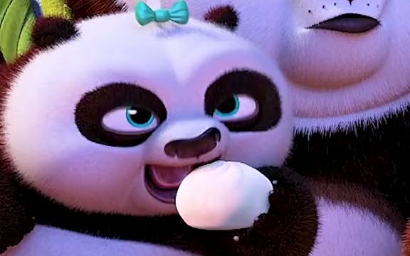 【功夫熊猫】谁帮我数数一共有多少国宝在吃东西