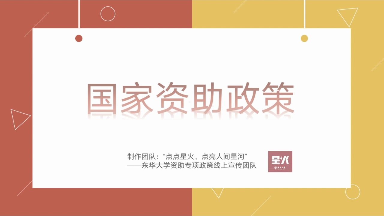 国家奖学金、国家助学金、国家励志奖学金、助学贷款、绿色通道等国家资助政策你知道多少?哔哩哔哩bilibili