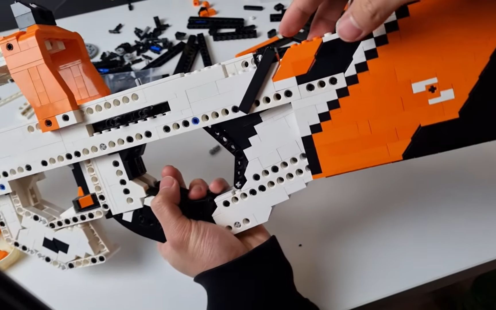 乐高csgo p90搭建日记 p2