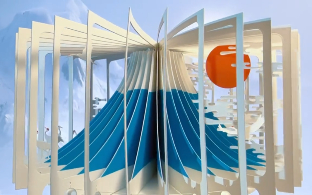 纸雕立体书每翻一页都是无与伦比的美丽!