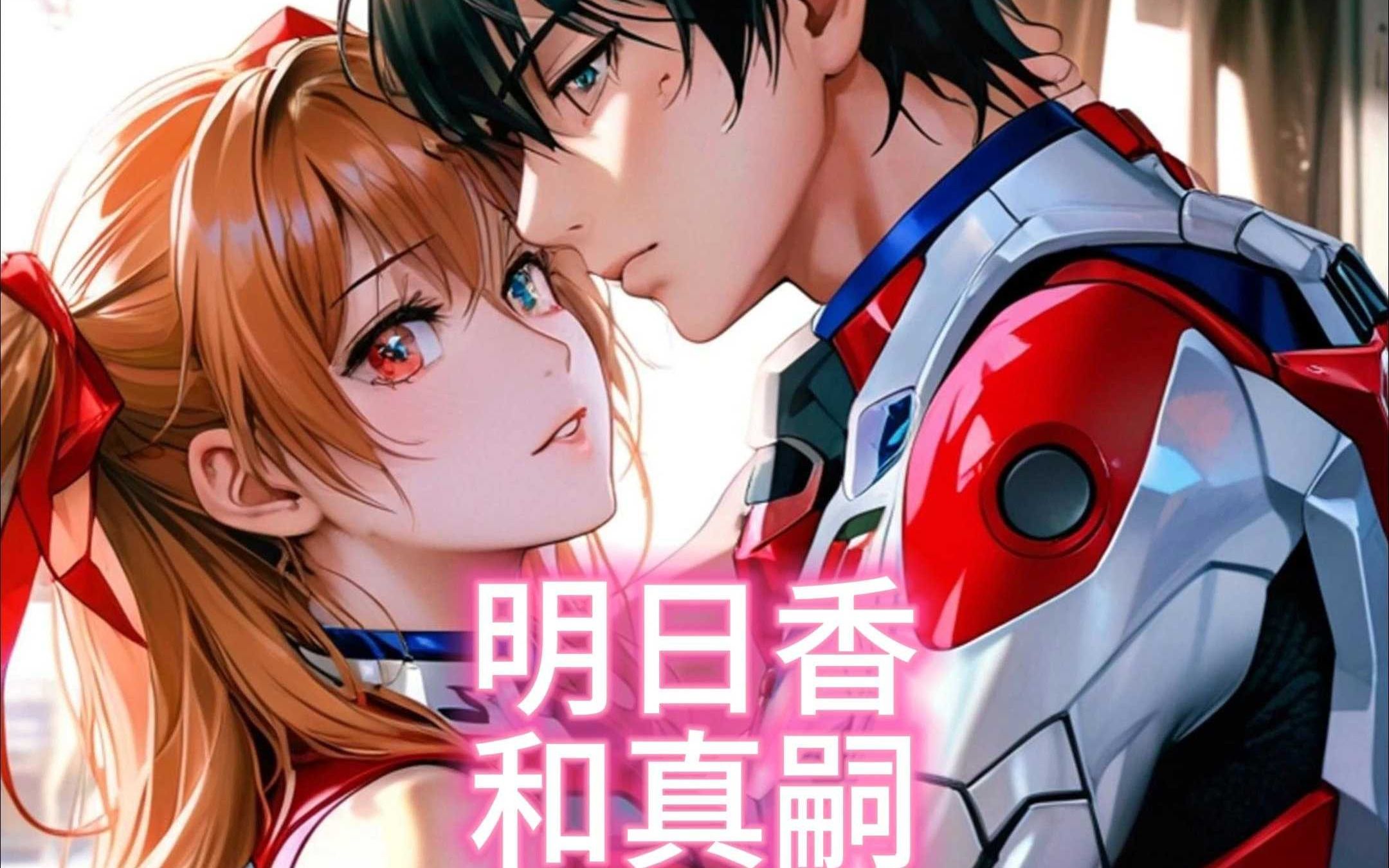 eva新世界福音战士 明日香爱情故事 动漫人物原创ai绘画