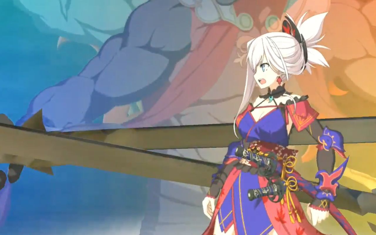 【fgo】武藏单挑小恩高难度副本