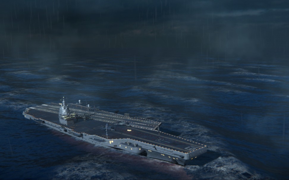 现代战舰中国004航母人机局效率及up配置一览