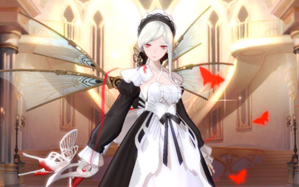 阿希莉亚—典范女仆皮肤战斗特效展示