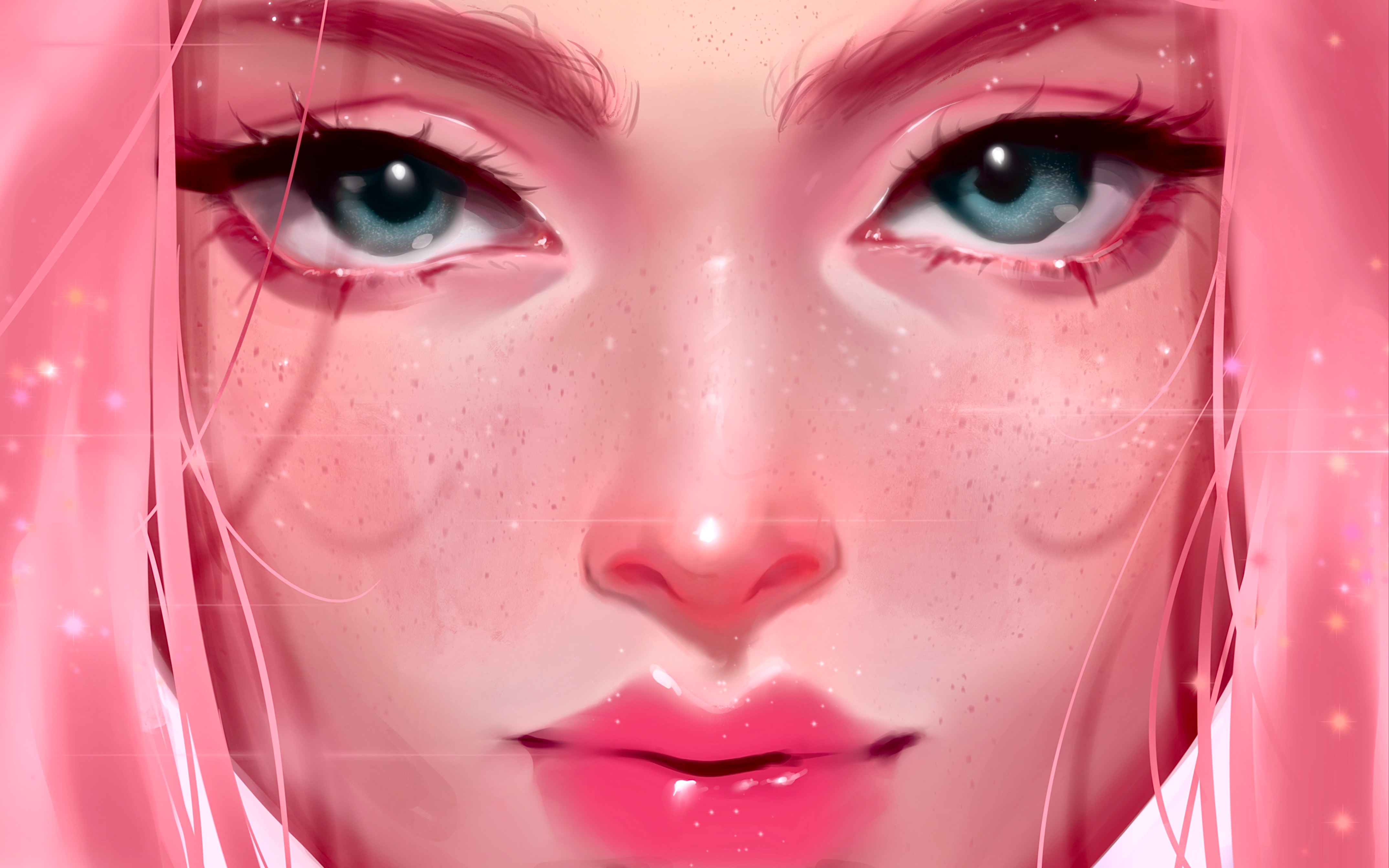 【procreate】怎么画出不灵不灵的欧美女孩/bluesssatan画风精髓