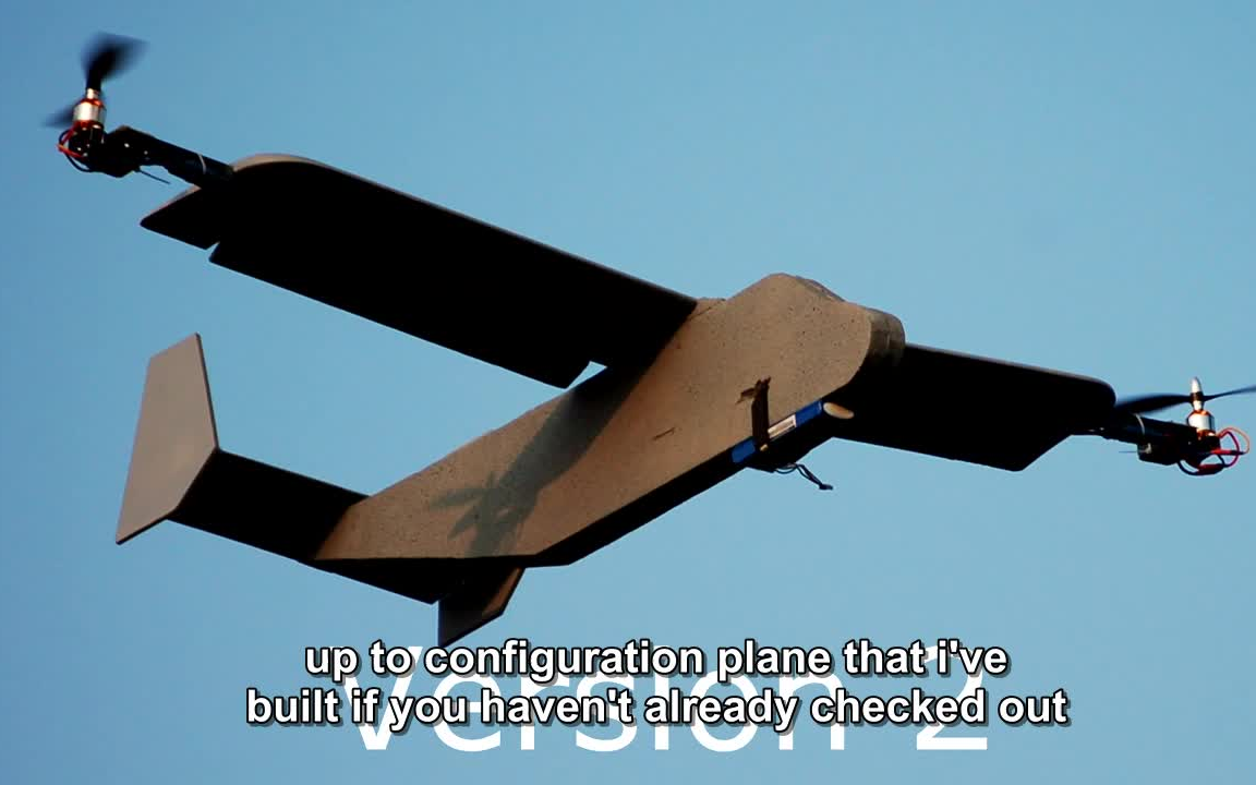 diy一个遥控垂直起降航模