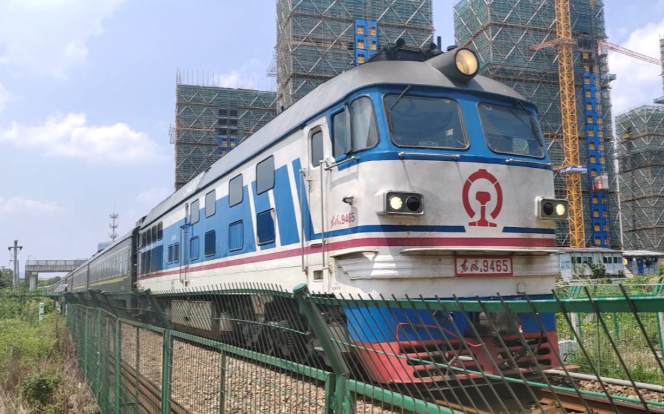 df4b9465牵引k307次列车(2023-08-06 13:11:44)