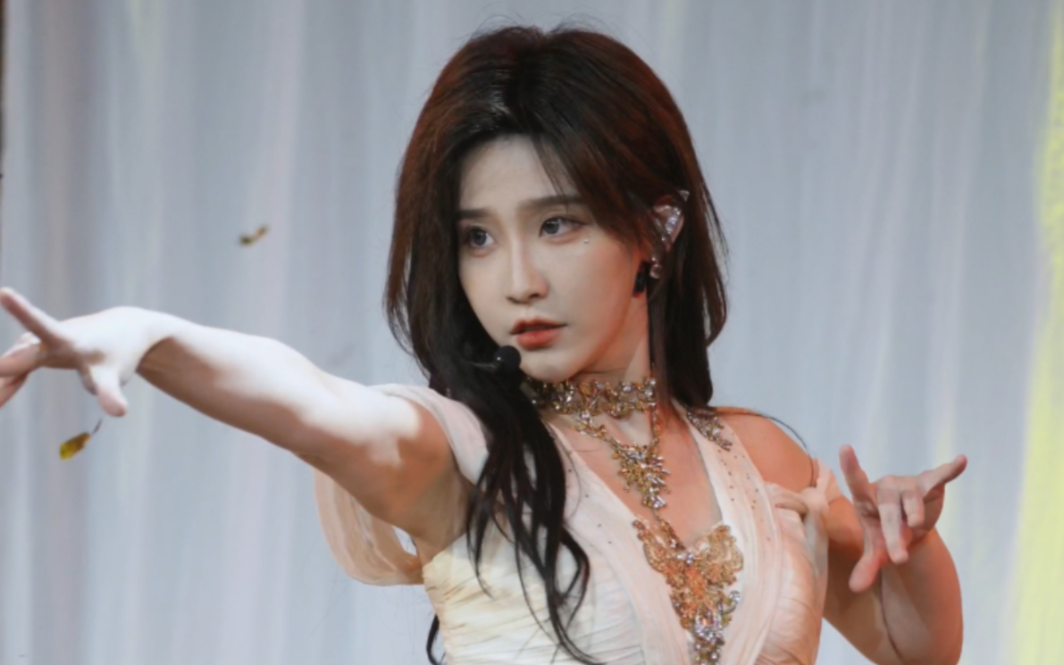 【王晓佳】230211 宋昕冉生日公演《传颂之歌》 是白衣仙子