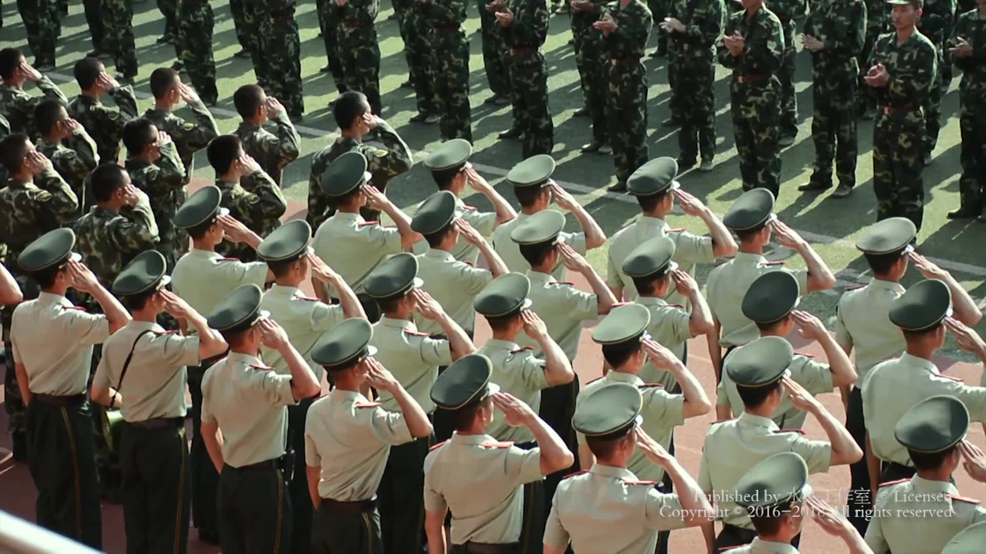 安徽农业大学2017军训汇演回顾