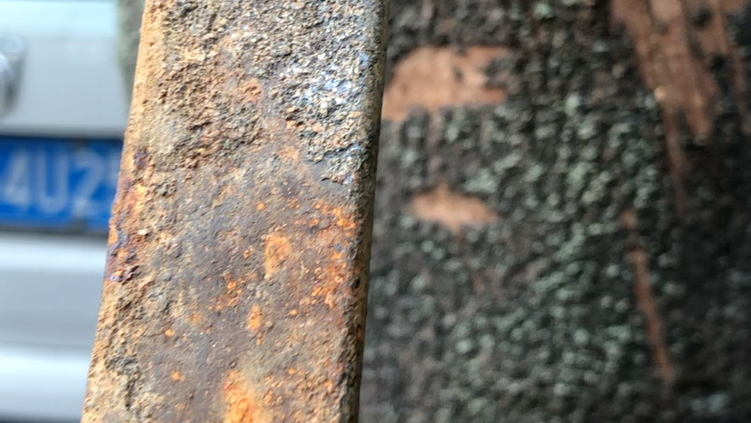 水坑中古宋实战刀,三角脊,全长63,原档,外弧