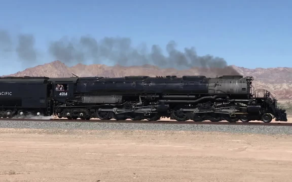 [unionpacific bigboy 4014]联合太平洋大男孩和它的胖友们-蒸汽机车