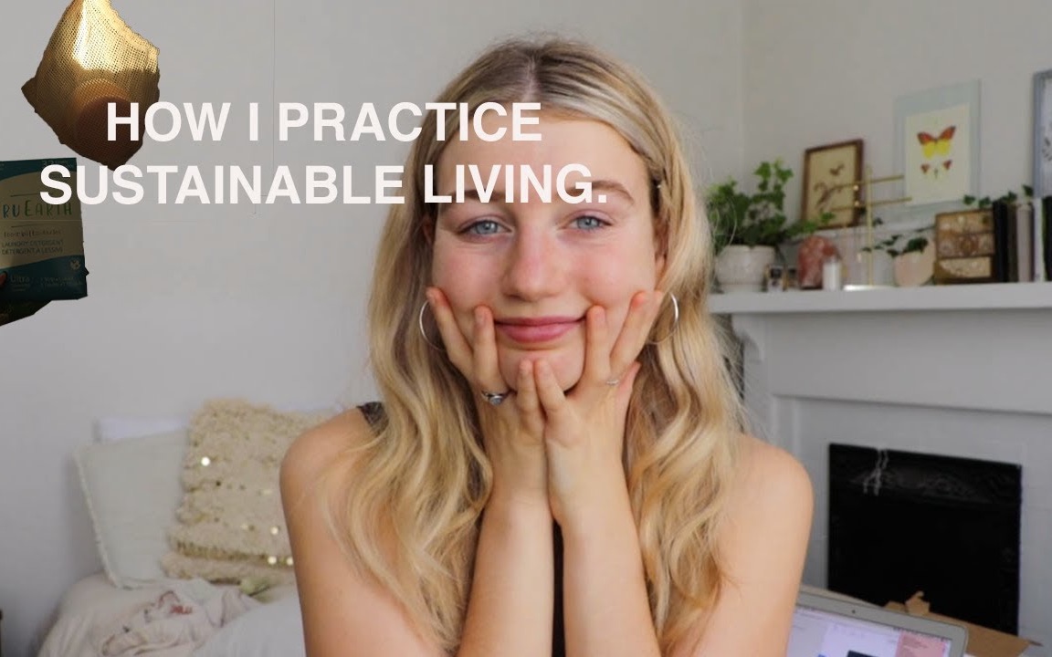 【Haley Raines】聊聊可持续性性/环保生活|how i do my best to practice a sustainable lifestyle哔哩哔哩bilibili