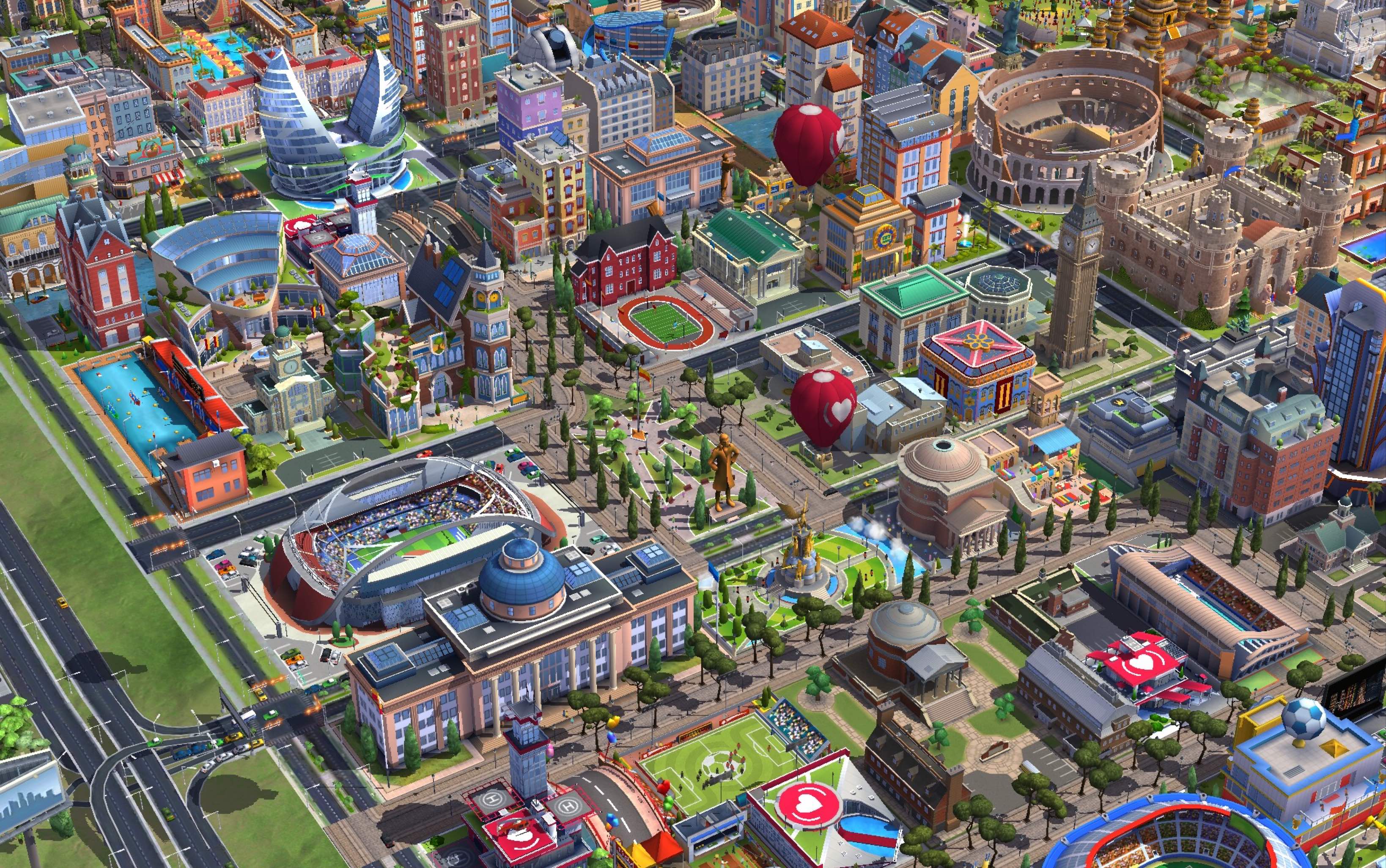 模拟城市最佳布局 18级图片