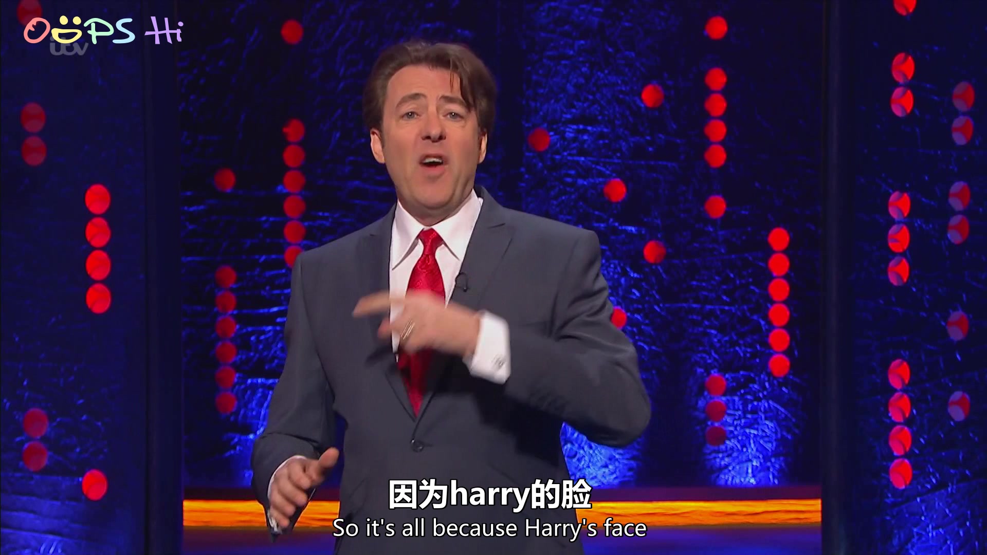 [图][双语字幕]Harry Styles on The Jonathan Ross Show