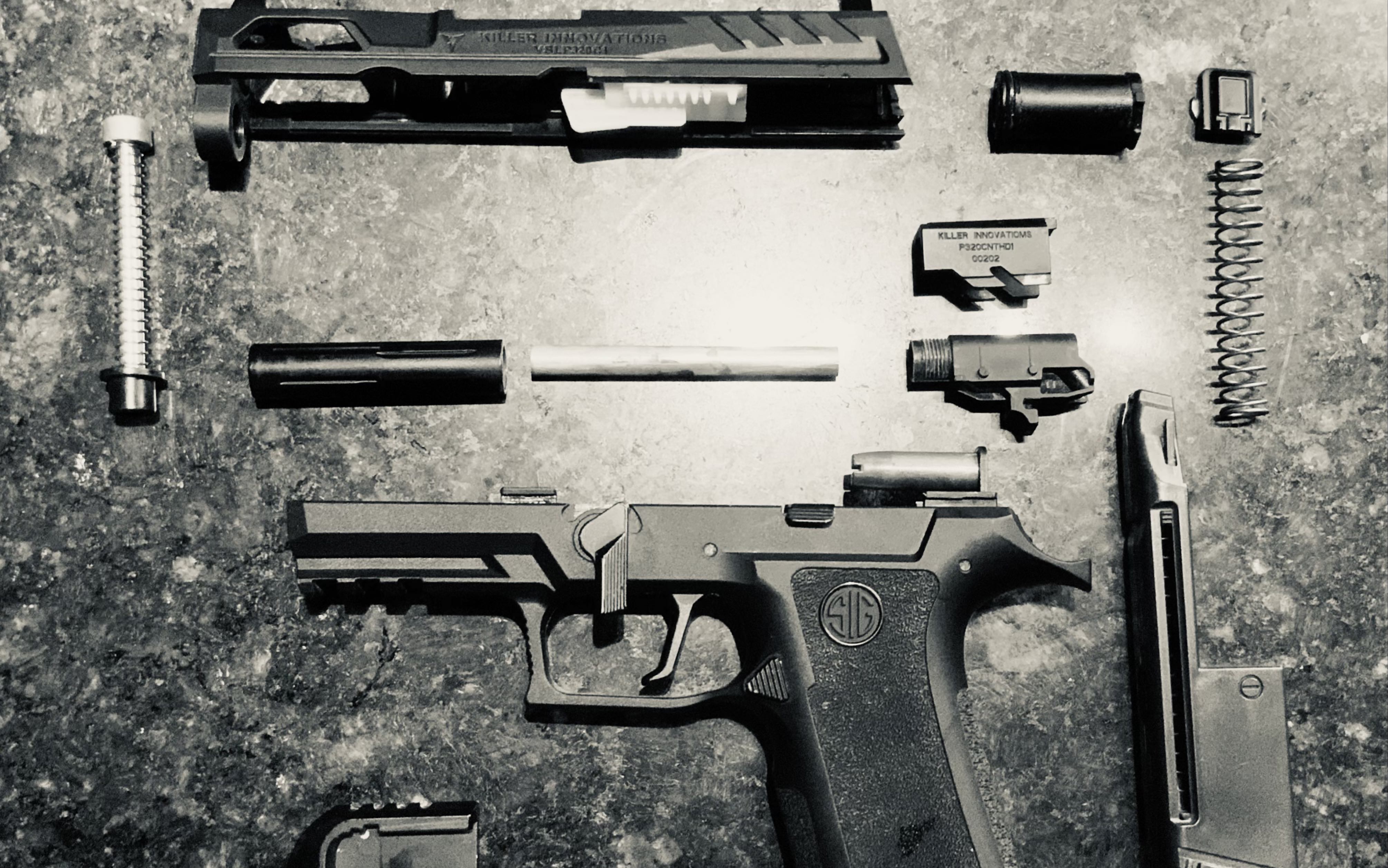 dark night pistol(黑骑dk05电手)gel blaster