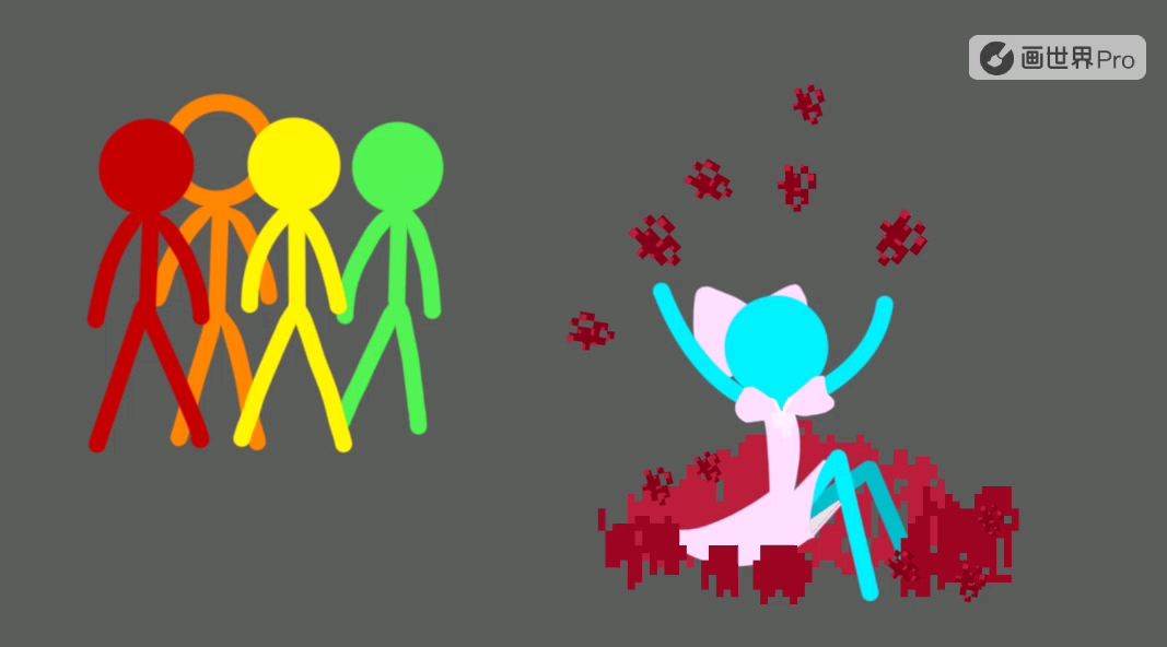 一个小动画【火柴人alan/blue】(论如何诱惑小蓝穿裙子)