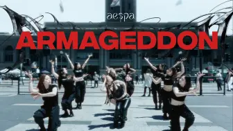 Download Video: 【aespa】世界末日！旧金山街头超还原十人翻跳Armageddon｜Kpop In Public｜YRPowerX