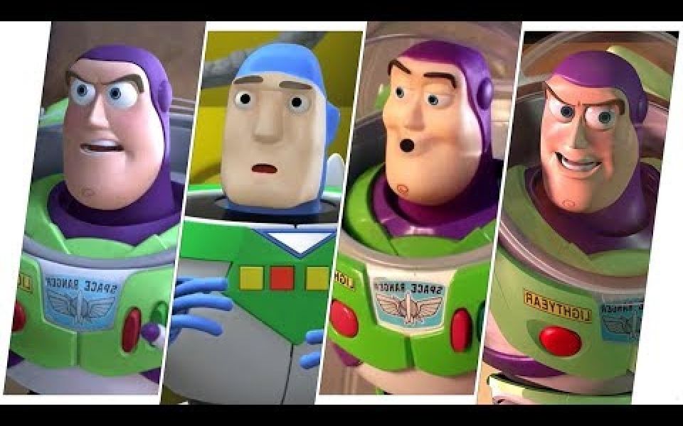 [图]玩具总动员-巴斯光年的进化史 Buzz Lightyear Evolution (Toy Story)