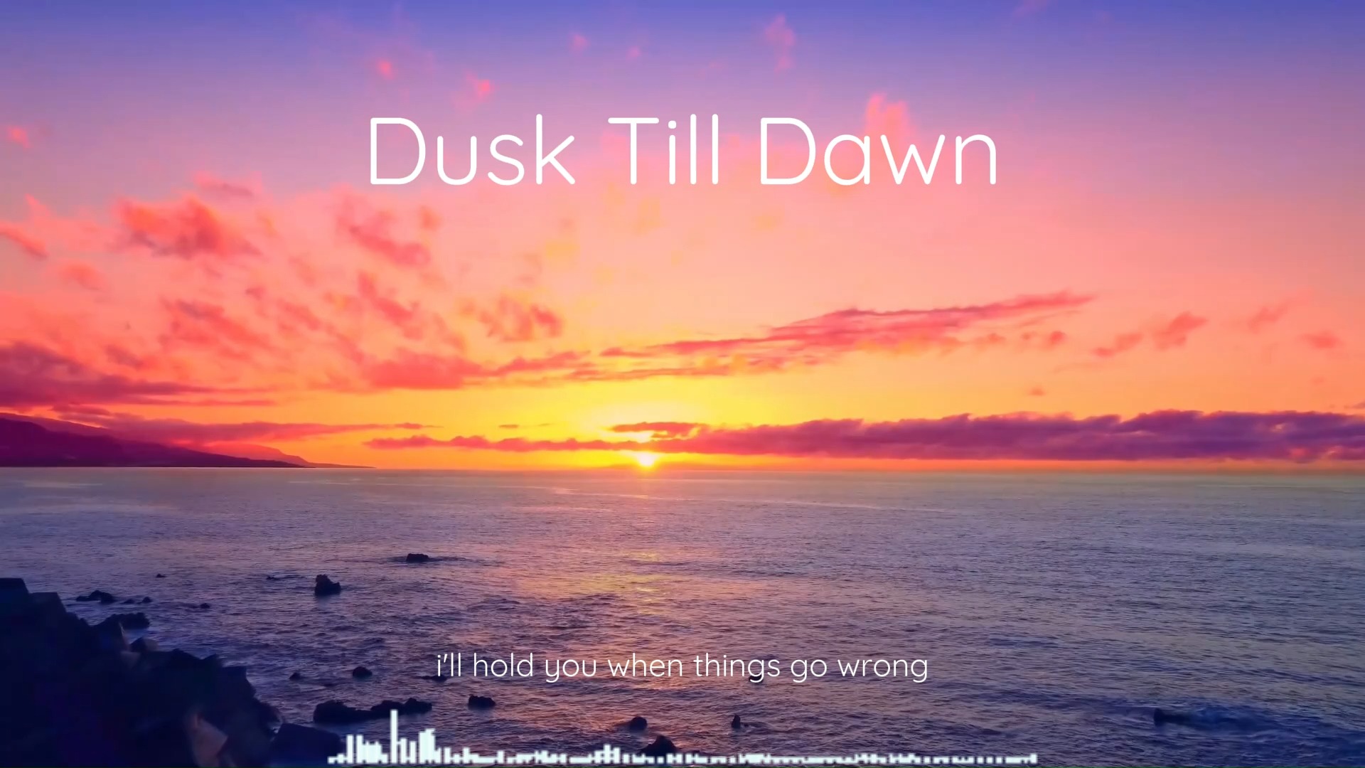 [图]适合在低谷时听的歌《Dusk Till Dawn》-ZAYN、Sia