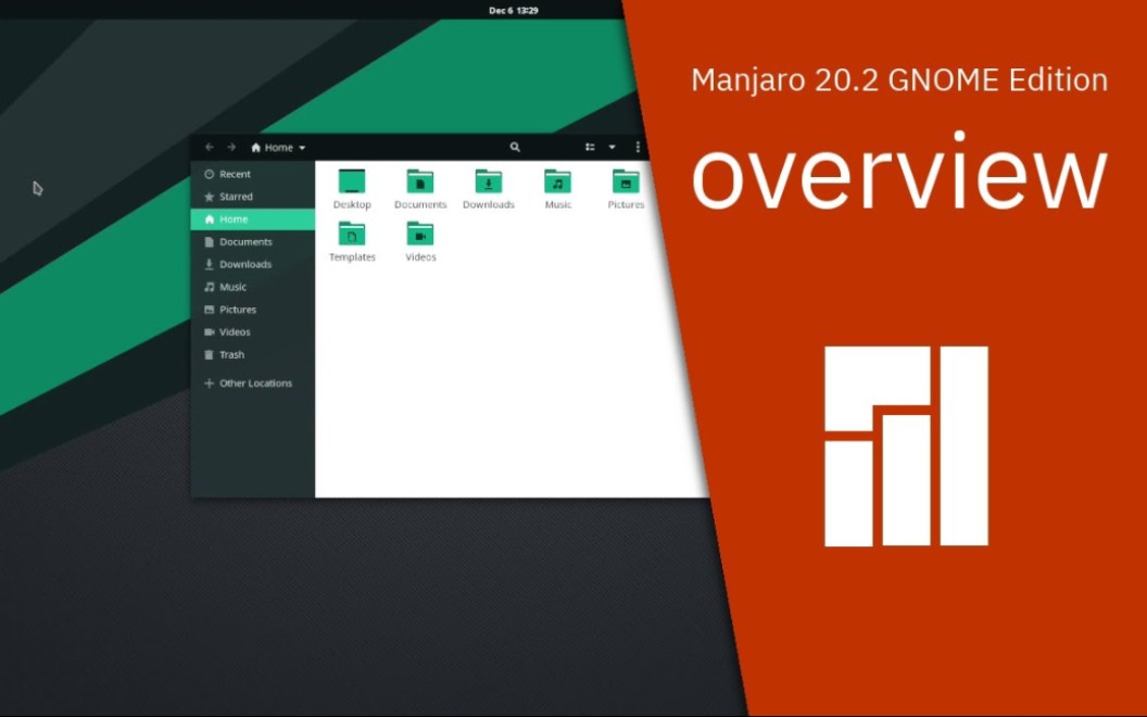 Manjaro 20.2 GNOME 版 | 自由操作系统哔哩哔哩bilibili